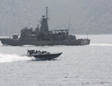 Η Κ/Φ «Μαχητής» σε περιπολία σε Χίο και Οινούσες (βίντεο)